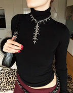 SPIKED DROP CHAIN