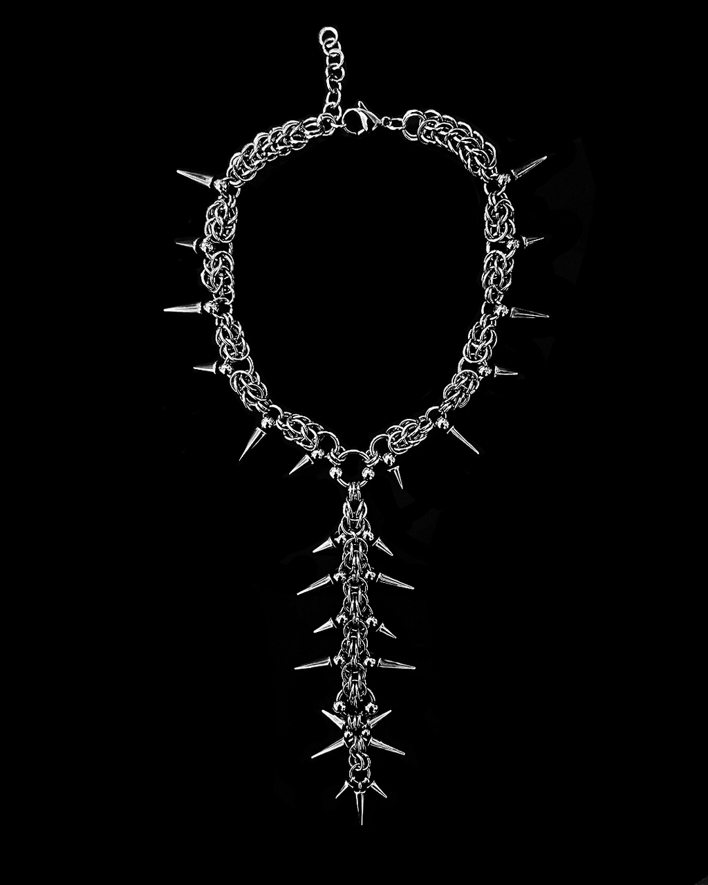 SPIKED DROP CHAIN