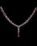 RED BYZANTINE NECKLACE