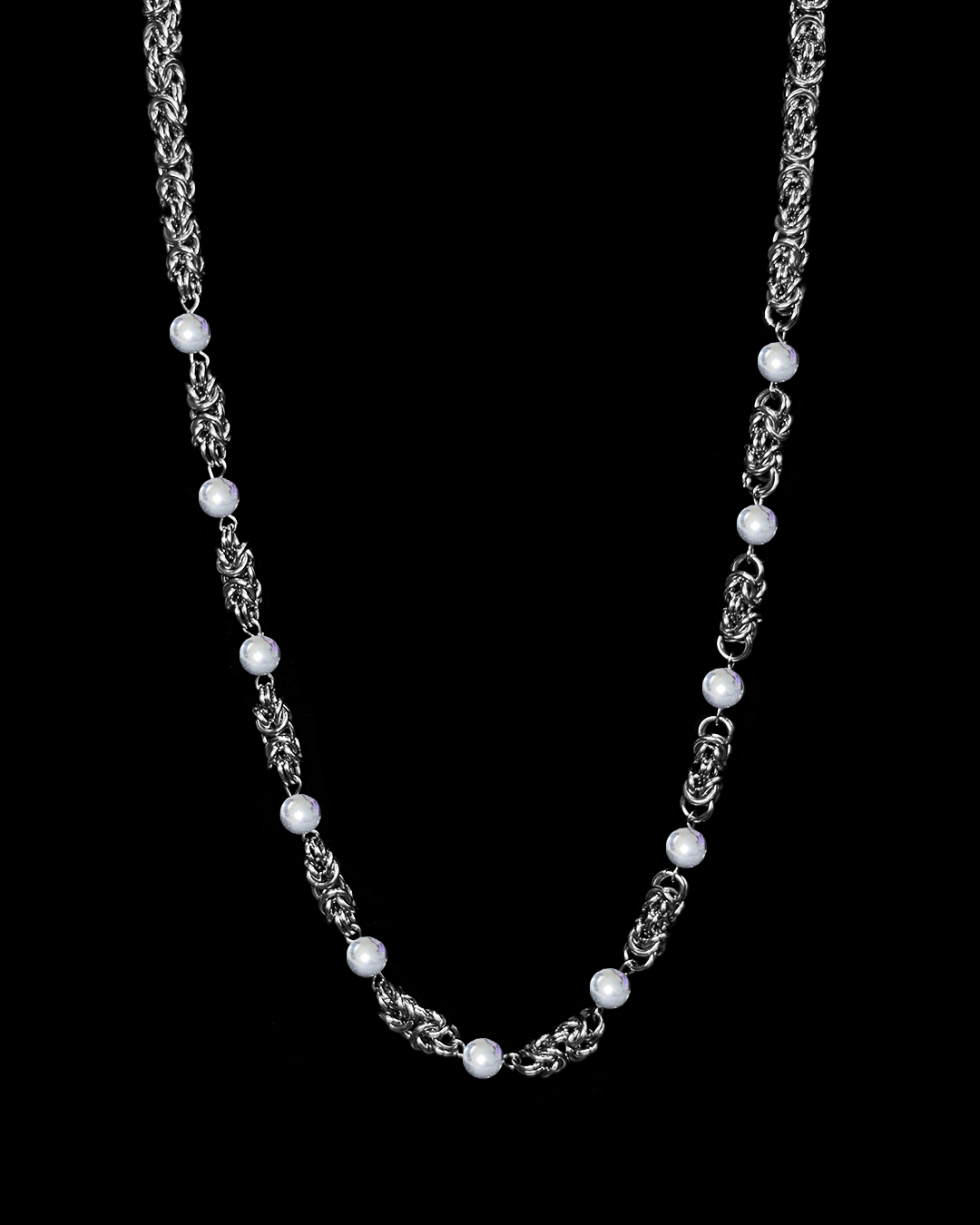 PEARL LINK NECKLACE